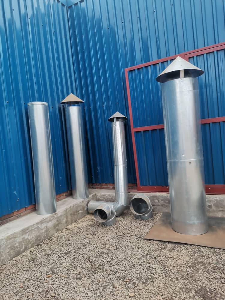 Industrial Tobacco Curing Barns